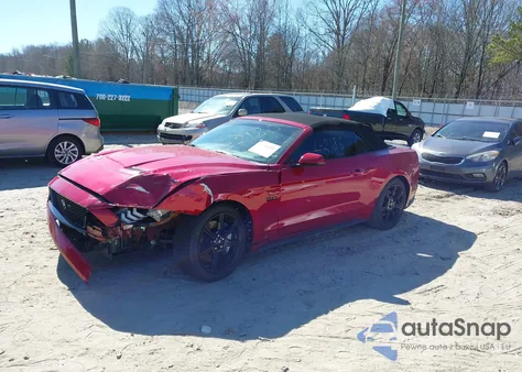 2020 Ford Mustang Gt Premium из США, поврежденный, VIN 1FATP8FF0L5127492